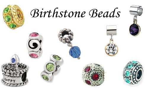 birtsthone bead birthstone bead