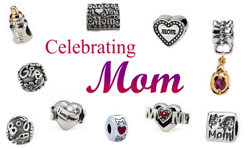 mom charms beads mom beads