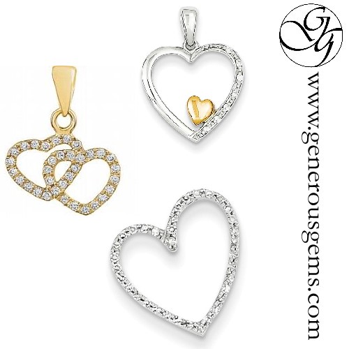 Diamond Hearts for Sale Diamond Heart Jewelry