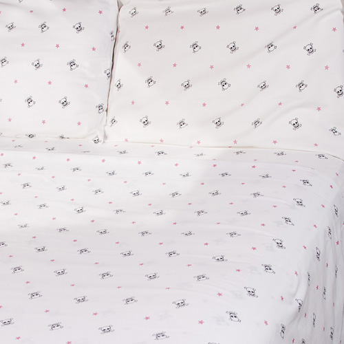 Dreamy Linens White Skull Star