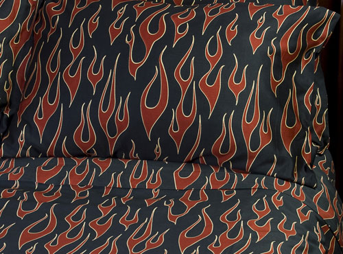 Hot Rod Flame Duvet Covers 