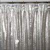 Sin in Linen Silver Sequin Home Decor