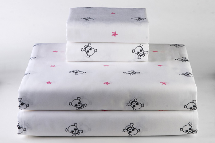 Skulls Twin XL Sheet Sets