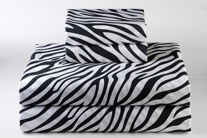 Zebra Twin XL Sheet Sets