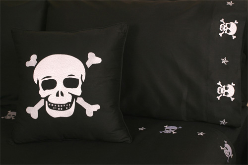 Jolly Roger Pirate Skull Duvet Covers