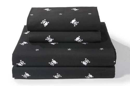 Skull and Crossbone Sheet Sets
