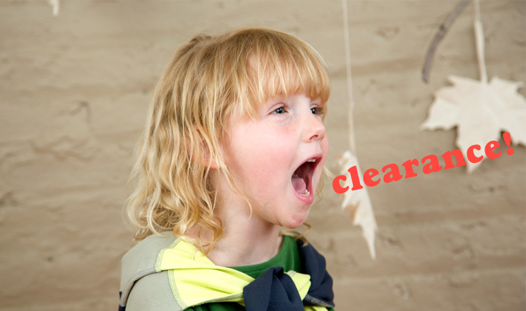 Clearance!